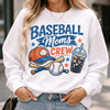 Baseball Moms Crew Comfort Colors T-Shirt, Gameday Baseball Tee, Sports Mom Shirt, Cute Women's Baseball Game Day Tee, Retro Baseball Mama Shirt, Gift for Baseball Moms