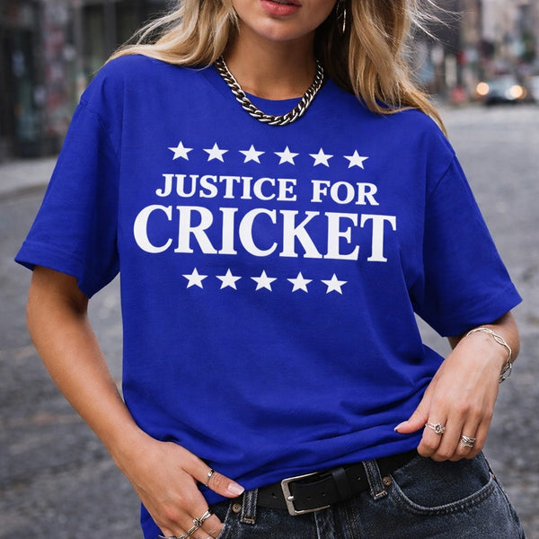 Justice For Cricket Shirt, Speak For Cricket Dog Protest Tee, Justice For Pets Awareness Shirt, Animal Rights Advocacy Tshirt, Cricket Dog Tribute Justice Apparel