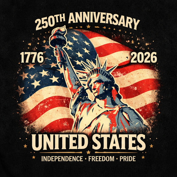 250th Anniversary United States Shirt, Patriotic Bald Eagle T-Shirt, America 1776–2026 Semiquincentennial Tee, Independence Day USA Celebration Shirt, Commemorative 250 Years of Freedom Top