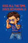 Disco Occasionally Tee, Music Lyric Inspired Shirt, Retro 70s Aesthetic Apparel, Trendy Bookish Style Top, Gift for Music Lovers, Sweatshirt