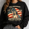 250th Anniversary United States Shirt, Patriotic Bald Eagle T-Shirt, America 1776–2026 Semiquincentennial Tee, Independence Day USA Celebration Shirt, Commemorative 250 Years of Freedom Top