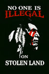 No One Is Illegal On Stolen Land Shirt, Native American History Shirt, Lumbee Nation Graphic Tee, Chickasaw Strong T-Shirt, Social Justice Gift for Native Americans, Stolen Land Retro Shirt