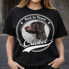 Good Dog Cricket RIP T-Shirt, Pet Memorial Shirt, Dog Loss Remembrance Tee, Forever in My Heart Dog Shirt, Cricket Dog Tribute Graphic Tee